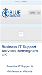Mobile Screenshot of bluereliance.co.uk