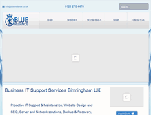 Tablet Screenshot of bluereliance.co.uk